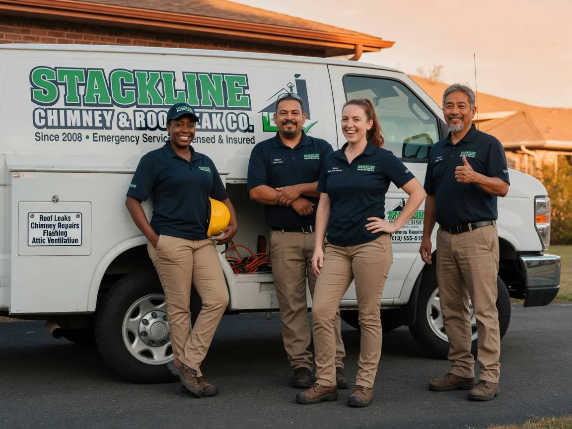 Chimney flashing repair company in Gay, WV